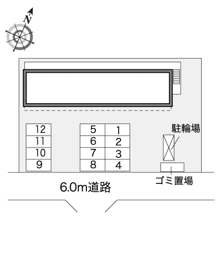 ★手数料０円★さいたま市見沼区春岡　月極駐車場（LP）